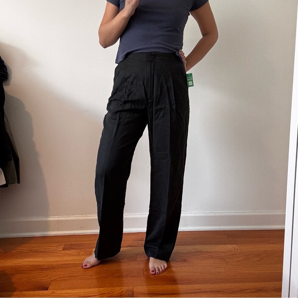 Gap Black High-Waisted Trouser Pants NWT
